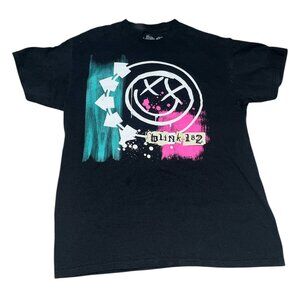 Blink-182 Graphic Tee Sz M Official Licensed Band Concert Y2k Scene Emo Tour